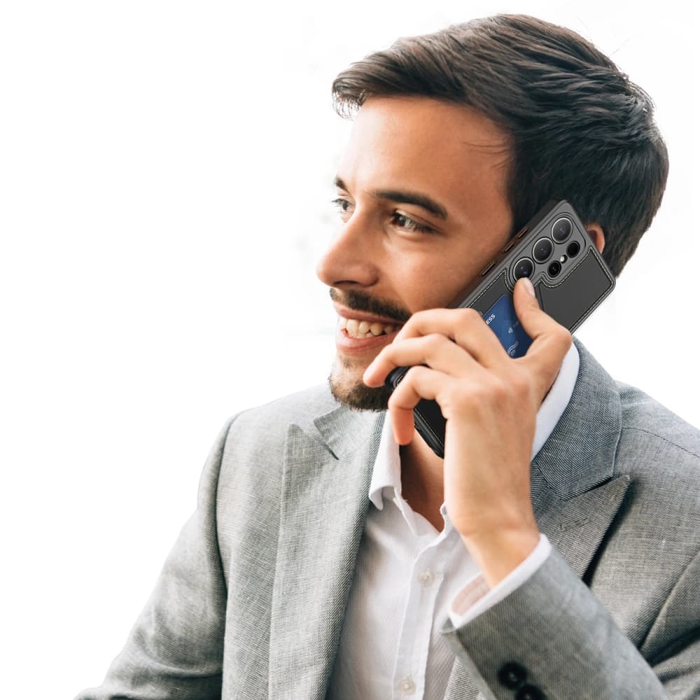 Dux Ducis Rafi II Hülle für Samsung Galaxy S25 Ultra mit Ständer schwarz - 16