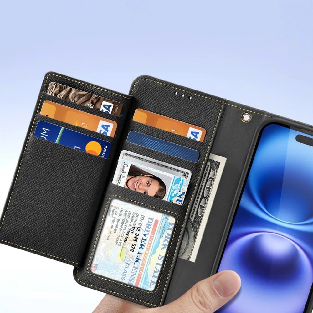 Dux Ducis Lawa Flip Case for Apple iPhone 16 Black - 7