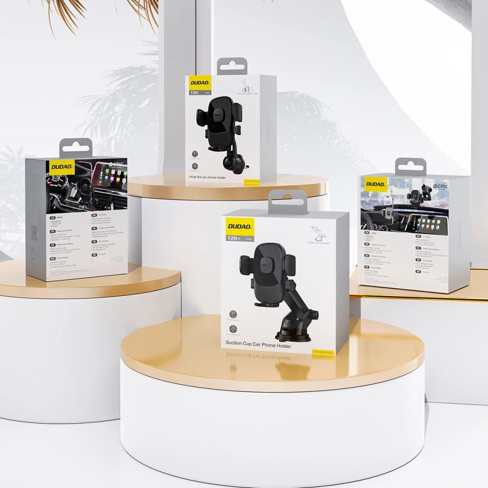 Suport auto pentru bord Dudao F2N+ gravitațional negru - 2