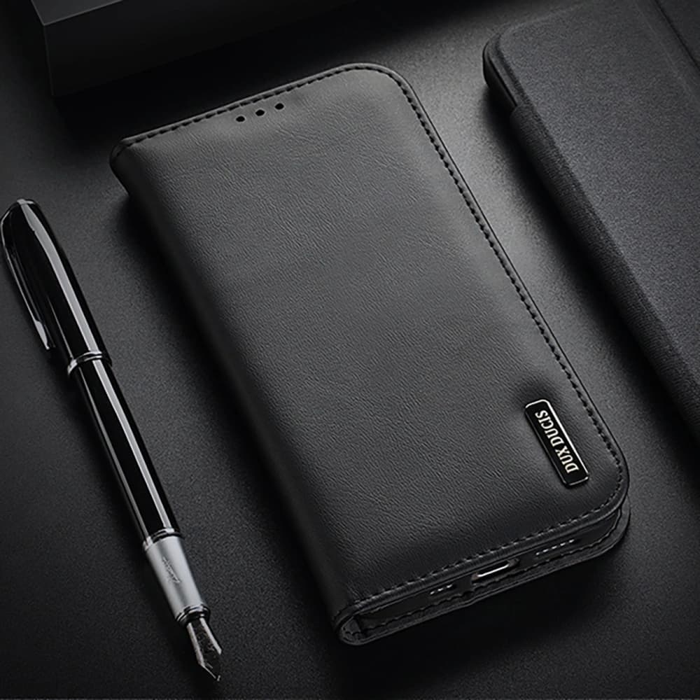 Etui cu clapetă Dux Ducis Hivo pentru Apple iPhone 16e negru - 13