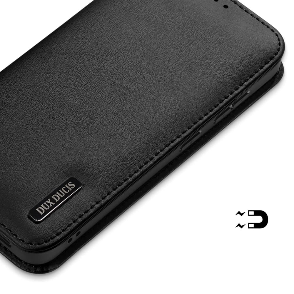 Dux Ducis Hivo Flip Case for Samsung Galaxy S25 Edge Black - 6