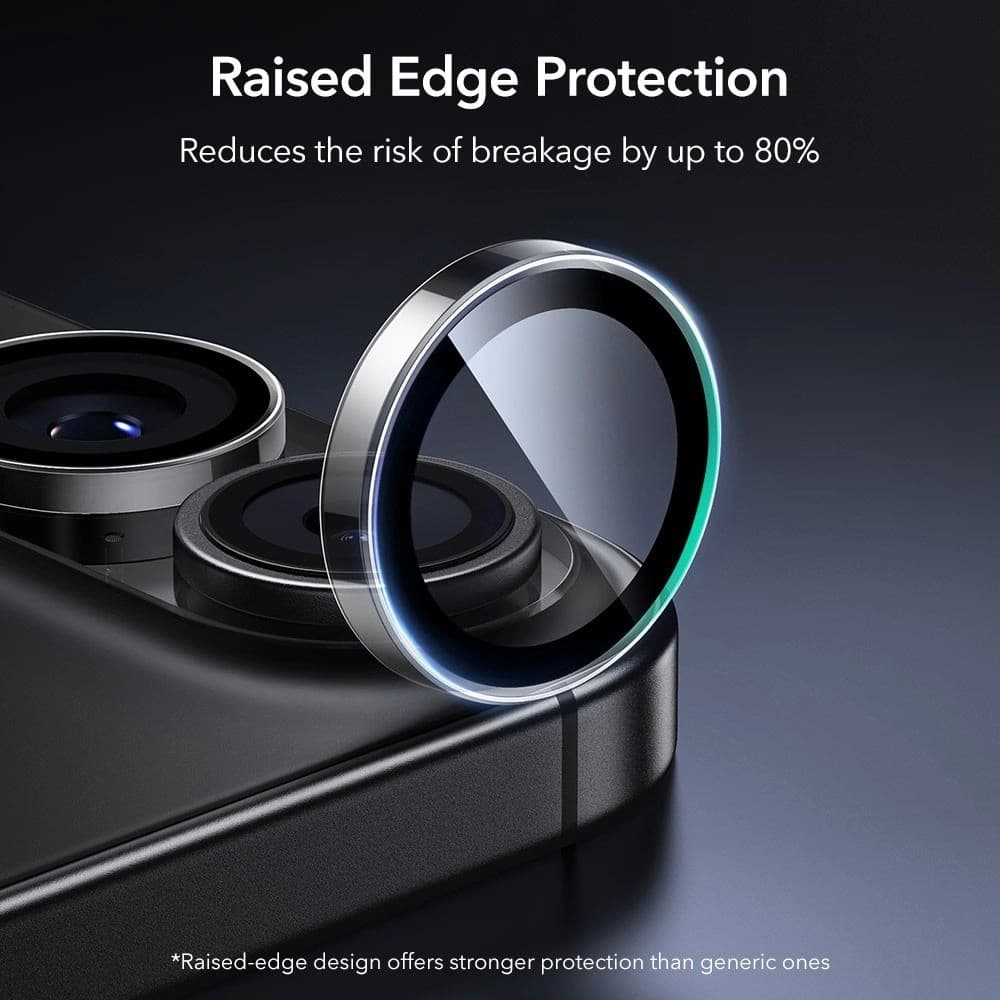 ESR Armorite Camera Protector for Apple iPhone 16 / 16 Plus / 17 Clear - 4