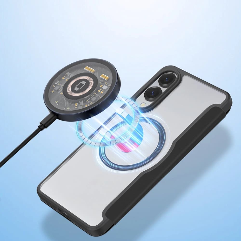 Dux Ducis Skin X Pro Flip Case with MagSafe for Samsung Galaxy S25 Edge black - 3