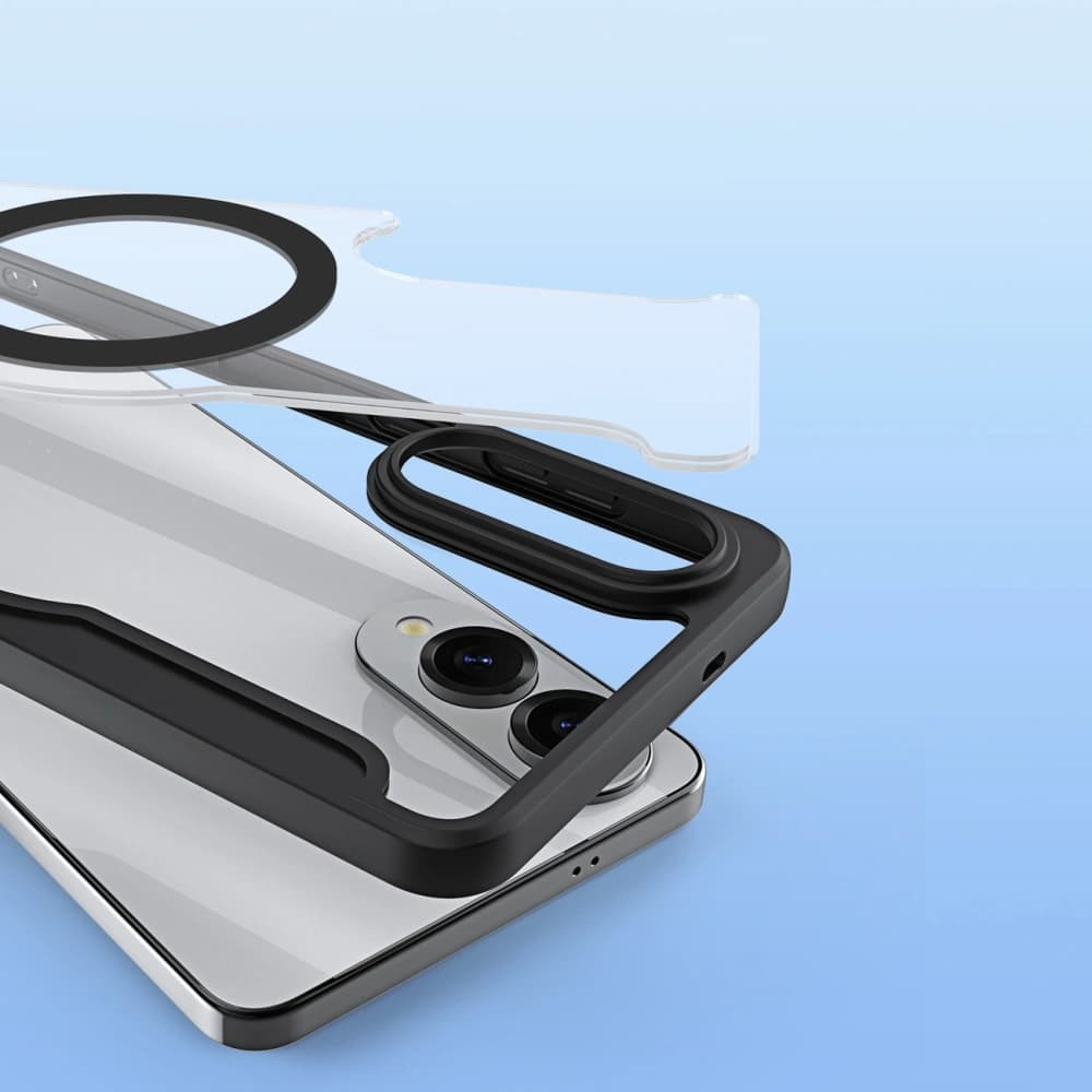 Dux Ducis Skin X Pro Flip Case with MagSafe for Samsung Galaxy S25 Edge black - 7