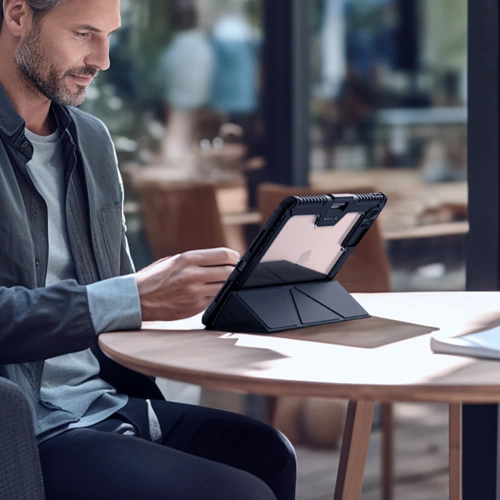 Nillkin Bumper Leather Case Pro für Apple iPad Air 13" 2024 / 13" 2025 schwarz - 9