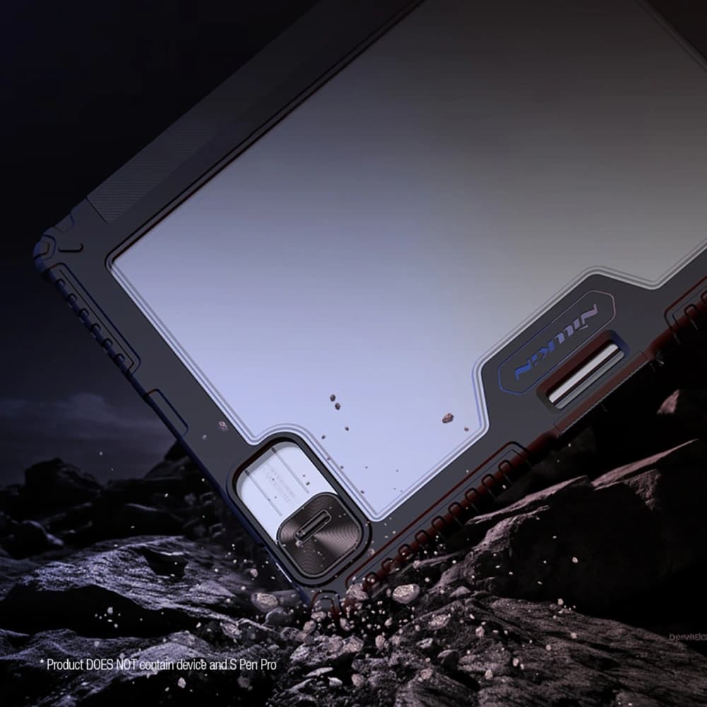 Nillkin Bumper Leather Case Pro für Apple iPad Air 13" 2024 / 13" 2025 schwarz - 14