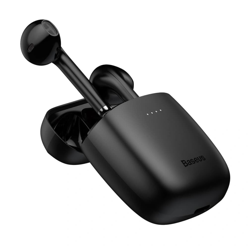 Căști wireless Baseus Encok W04 TWS, Bluetooth 5.0 (negre) - 4