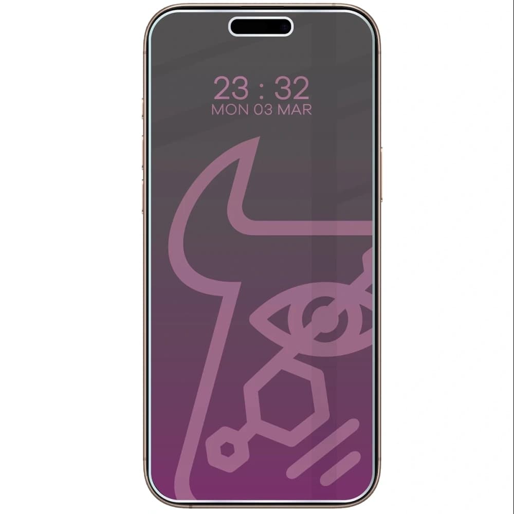 Bizon Glass Mule Shadow Apple iPhone 16 Pro Max mat - 3