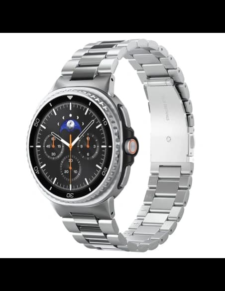 Spigen Modern Fit Band für Samsung Galaxy Watch 8 / Classic 40/44/46mm Silber