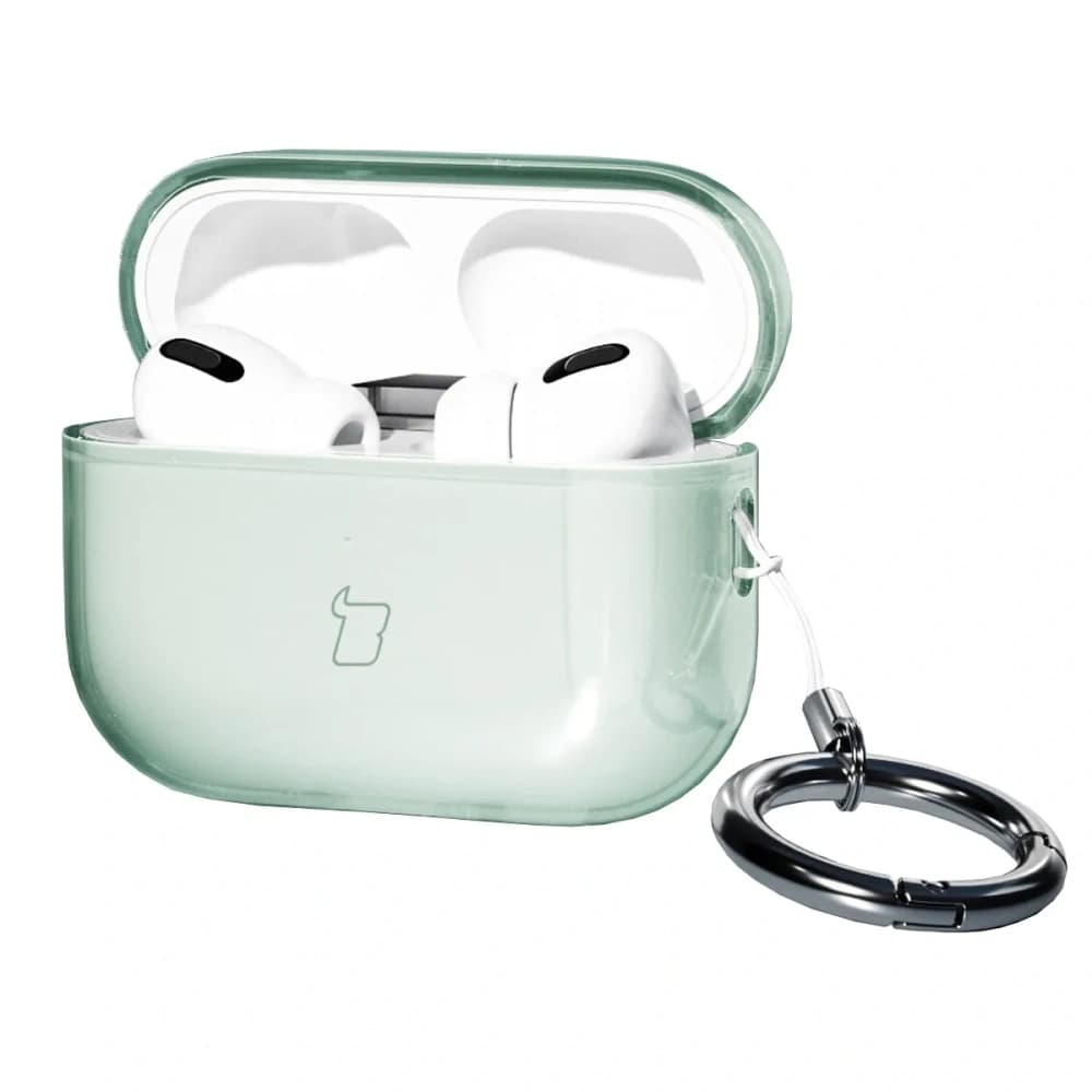 Bizon Case Headphone Clear Apple AirPods Pro 3 clear-green