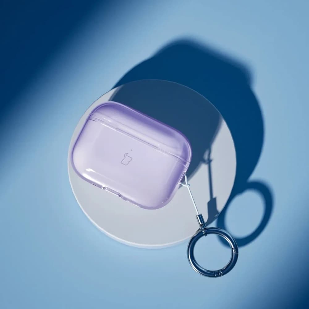 Bizon Case Headphone Clear Apple AirPods Pro 3 clear-purple - 5