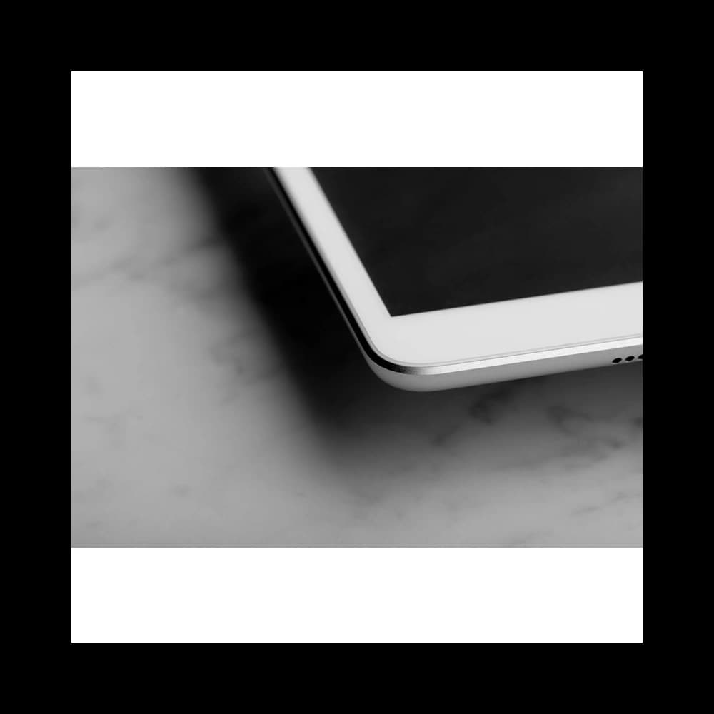 Védő, tükröződésmentes fólia Moshi iVisor AG Apple iPad mini 7.9 2015/2019 (4. és 5. generáció) (fehér keret) - 6