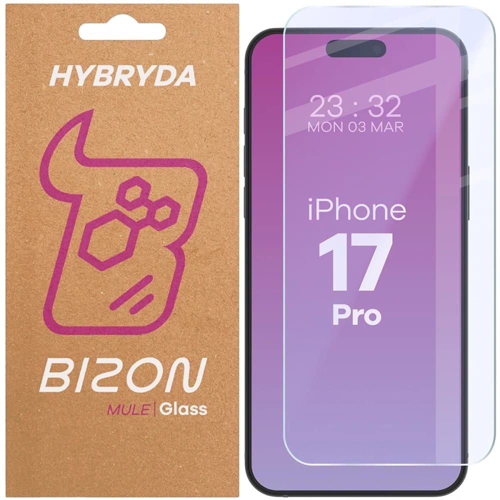 Bizon Glass Mule Apple iPhone 17 Pro
