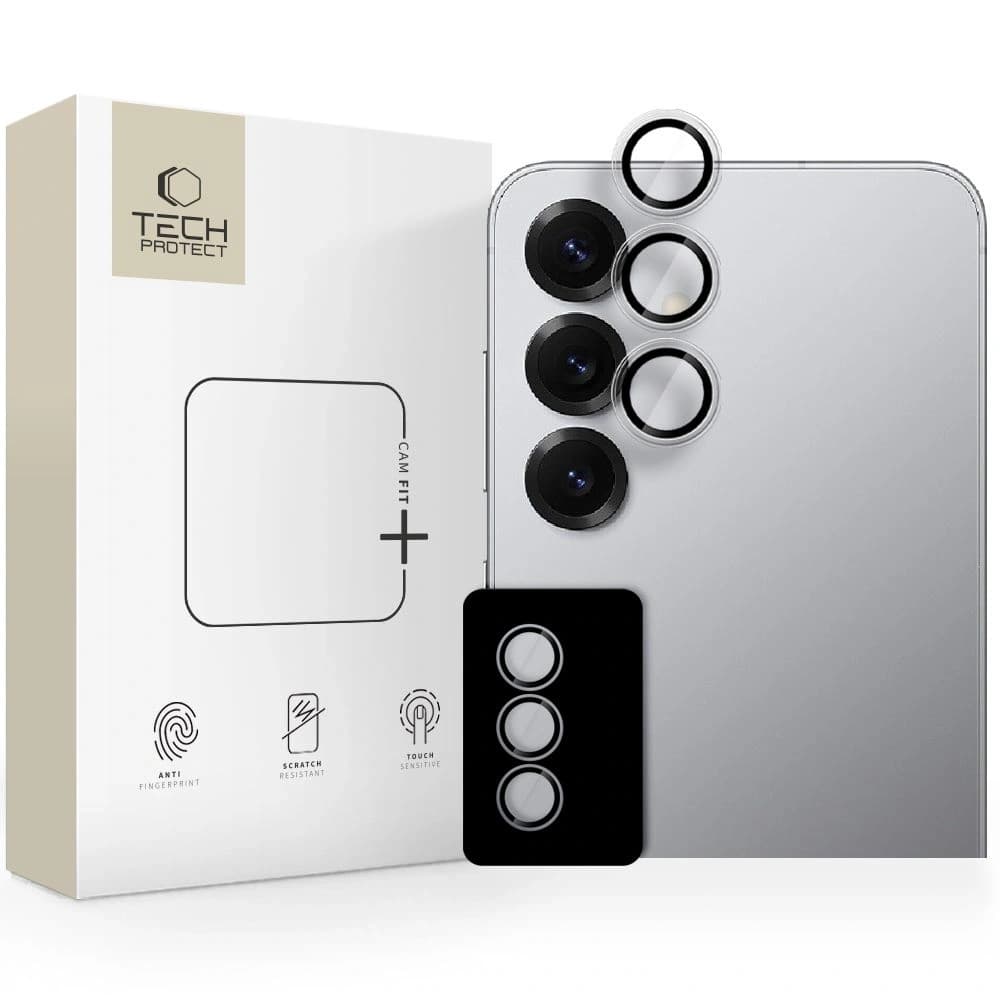 Tech-Protect Camring Fit+ Samsung Galaxy S25 FE Klar