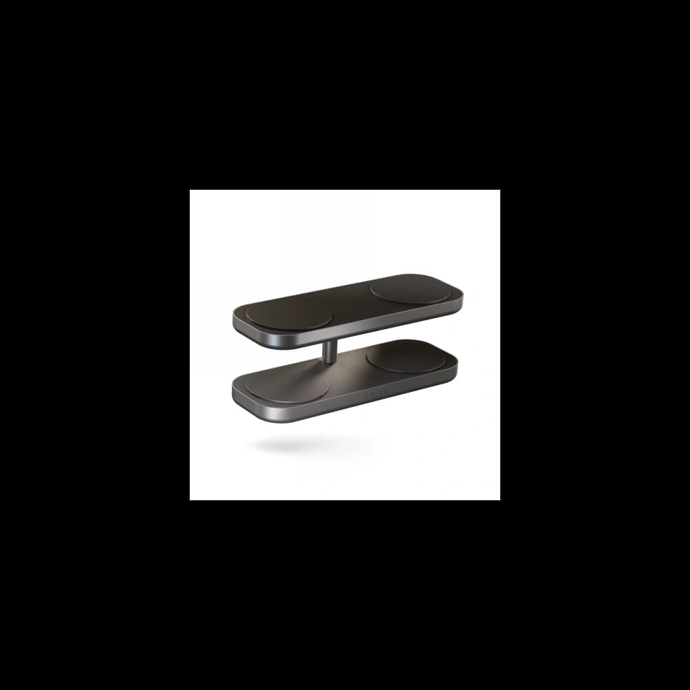 ZENS Quattro Wireless Charger Pro 4 Qi2 für vier Geräte (4x15W) kompatibel mit MagSafe schwarz