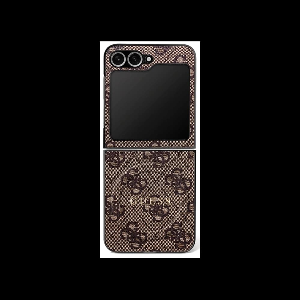 Guess 4G Classic MagSafe Samsung Galaxy Z Flip7 hnědý