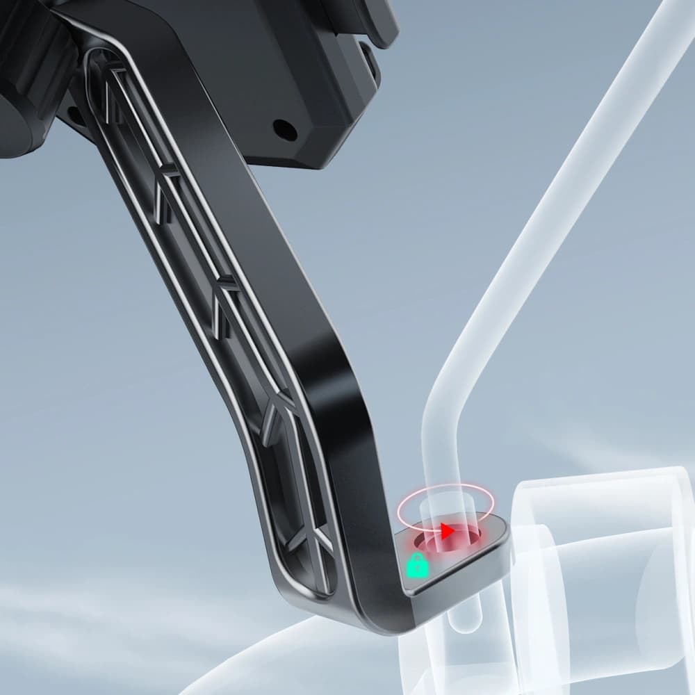 DUDAO F7C+ fekete kerékpár/motor telefon tartó - 7
