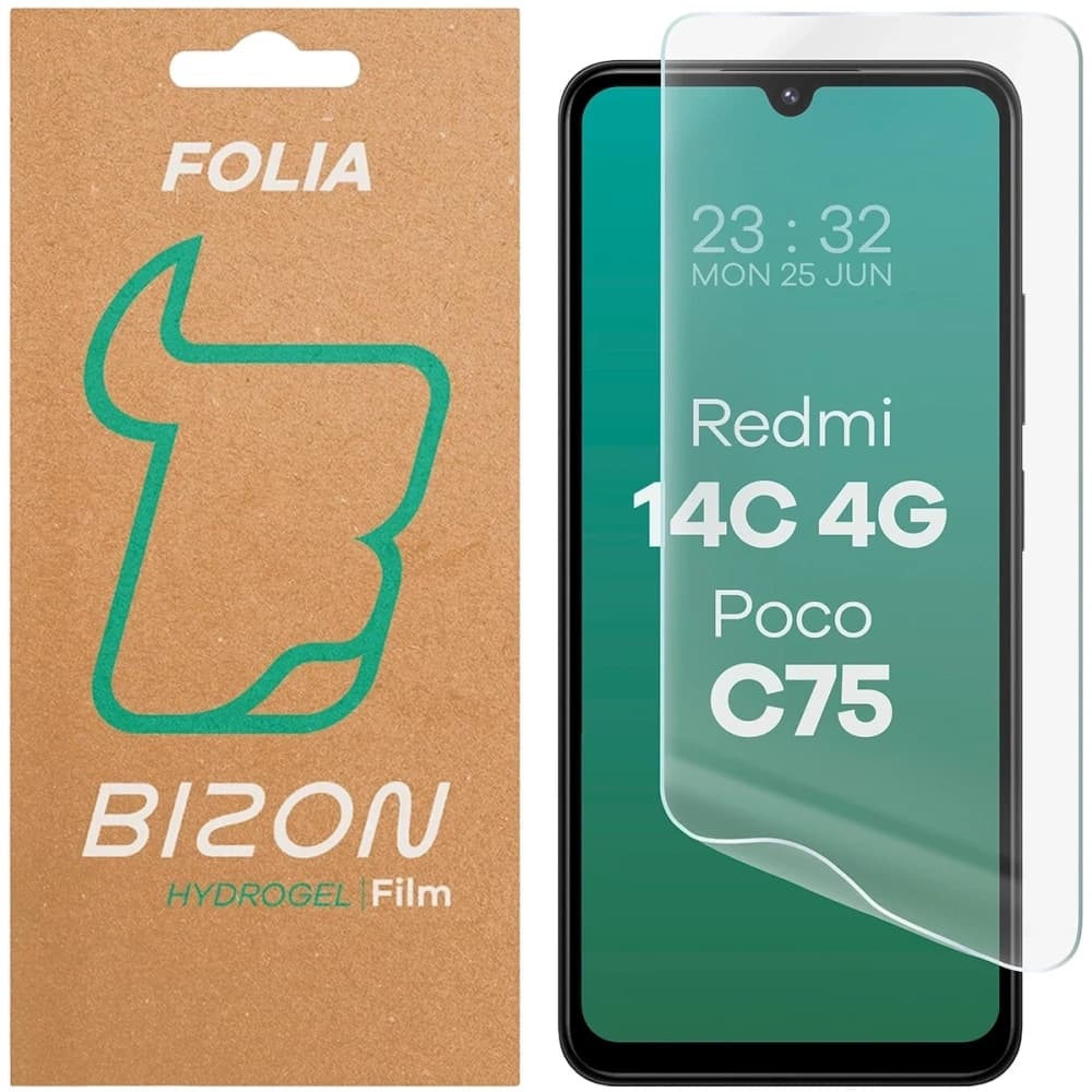 Bizon Glas Hydrogel Front Xiaomi Redmi 14C 4G / POCO C75