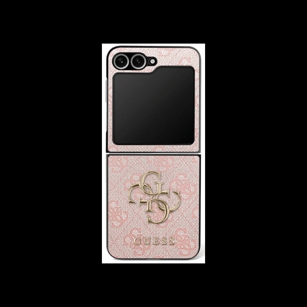 Guess Big 4G Logo Classic Logo Samsung Galaxy Z Flip7 pink