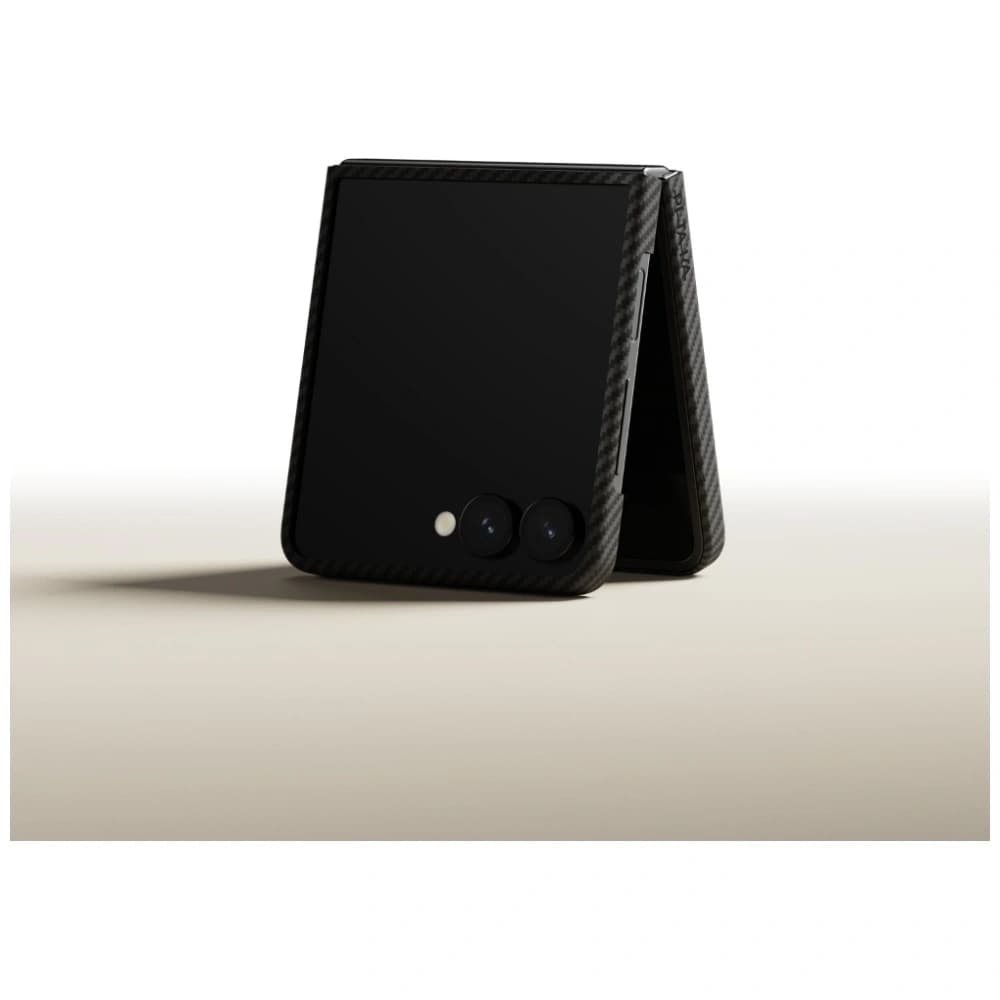 PITAKA Ultra-Dünn MagSafe Samsung Galaxy Z Flip7 schwarz grau - 6