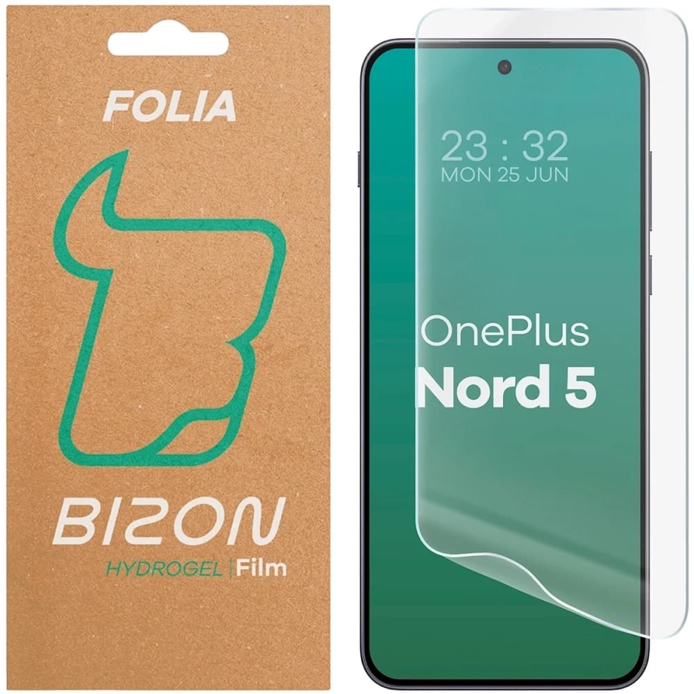 Bizon Glass Hydrogel Elülső OnePlus Nord 5