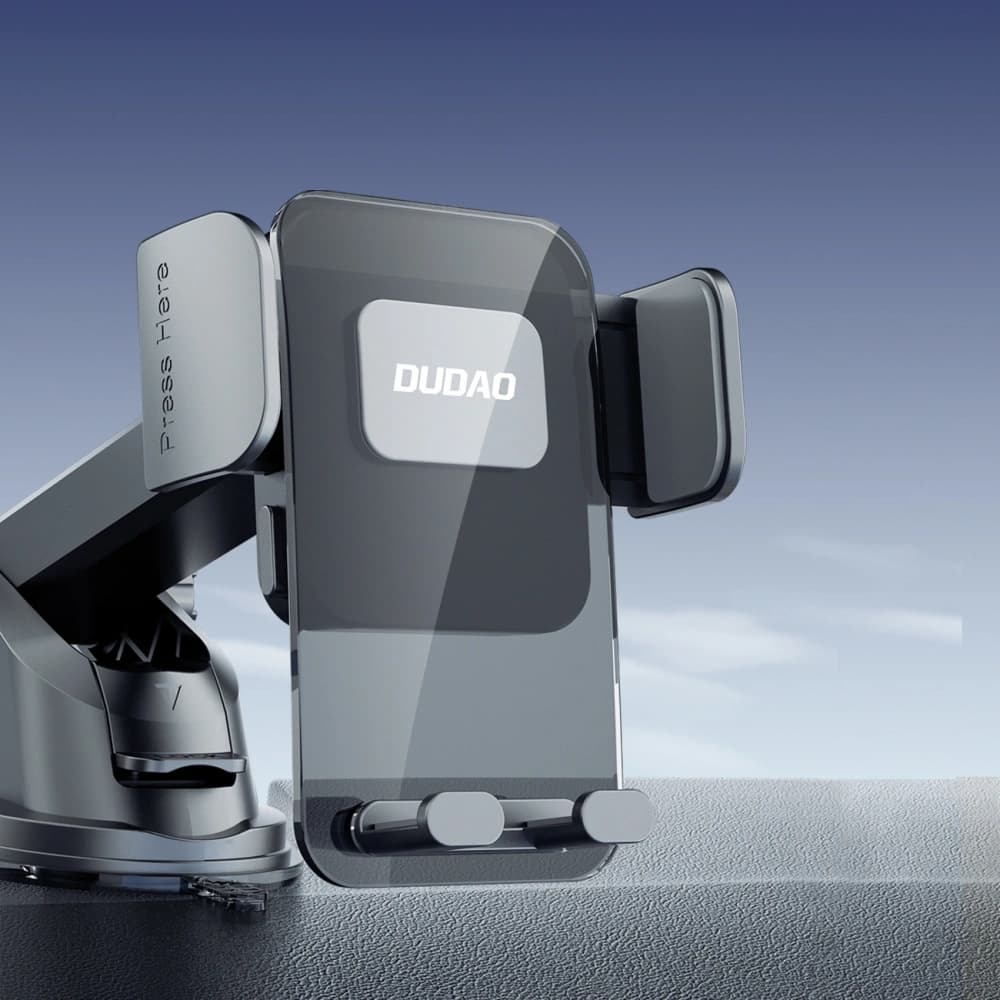 Dudao F8 Max+ black car mount for the dashboard - 3