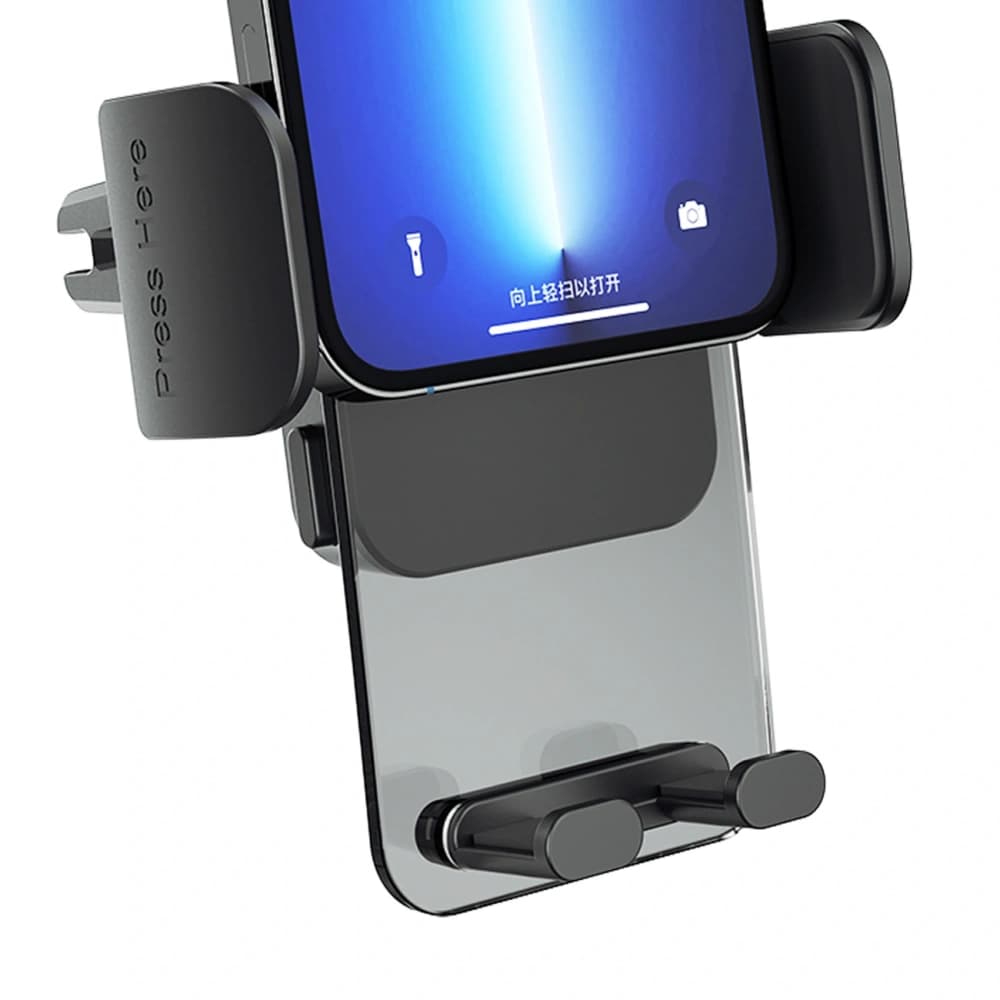 Dudao F8 Max+ black car mount for the dashboard - 7