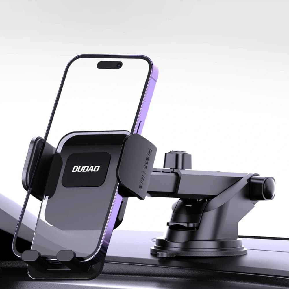 Dudao F8 Max+ black car mount for the dashboard - 12