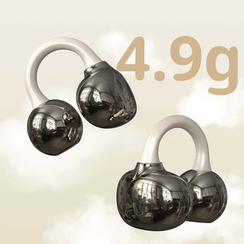 Căști wireless Dudao U20 TWS cu ureche deschisă Bluetooth 5.4 negre - 2