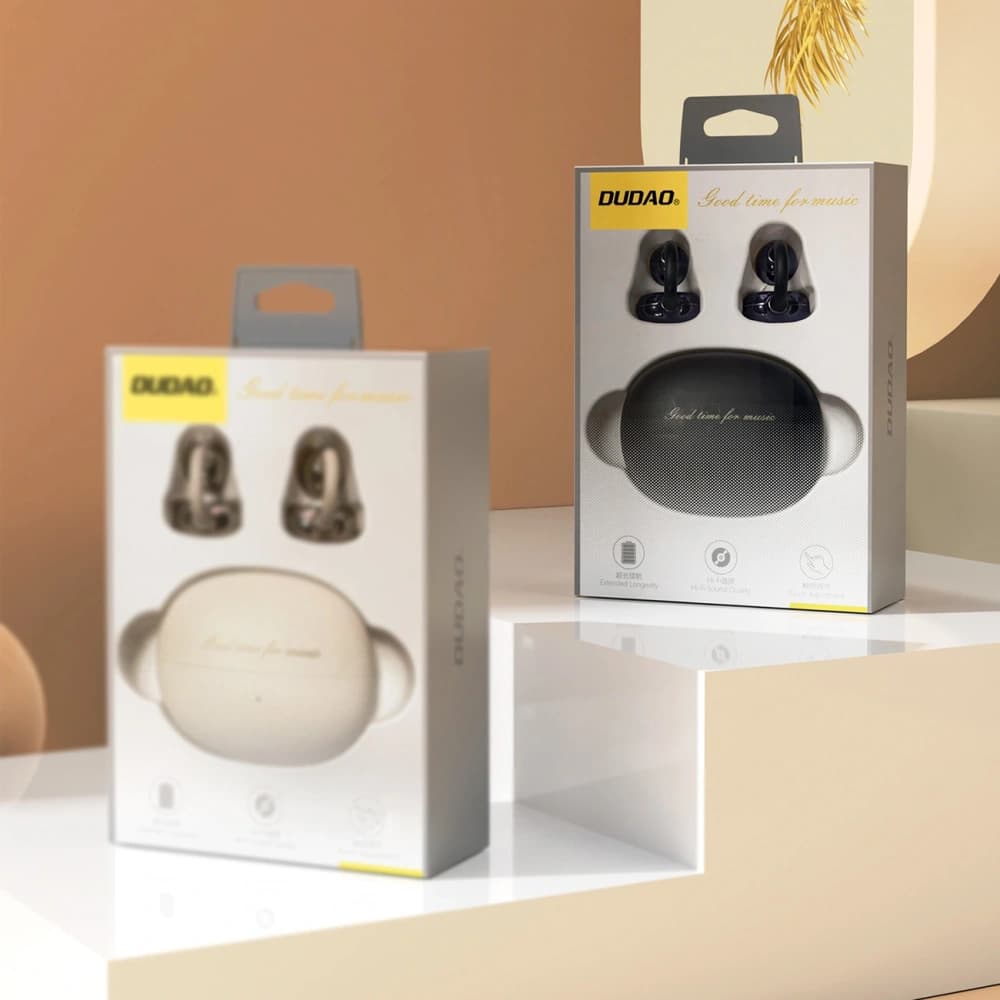 Căști wireless Dudao U20 TWS cu ureche deschisă Bluetooth 5.4 negre - 9