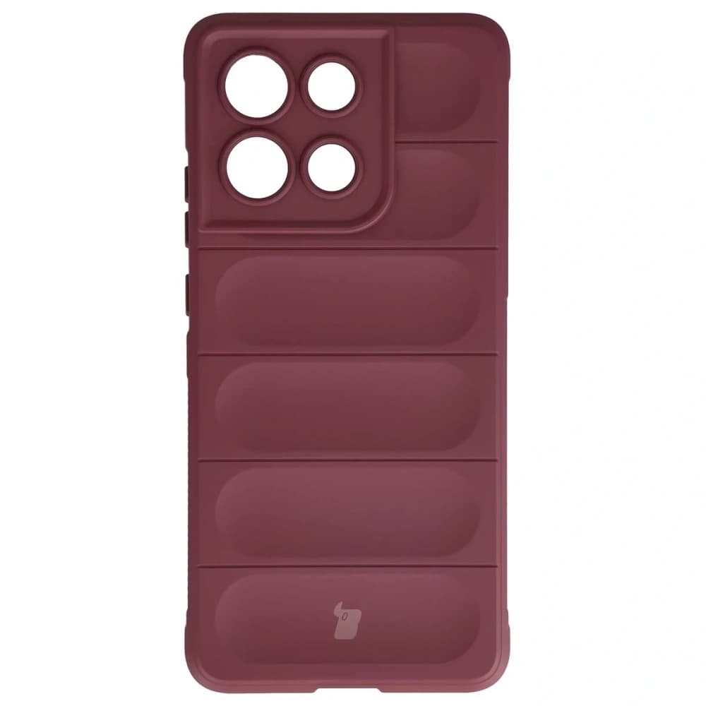 Bizon Case Tur Motorola Moto G86 Power 5G burgunderrot - 2