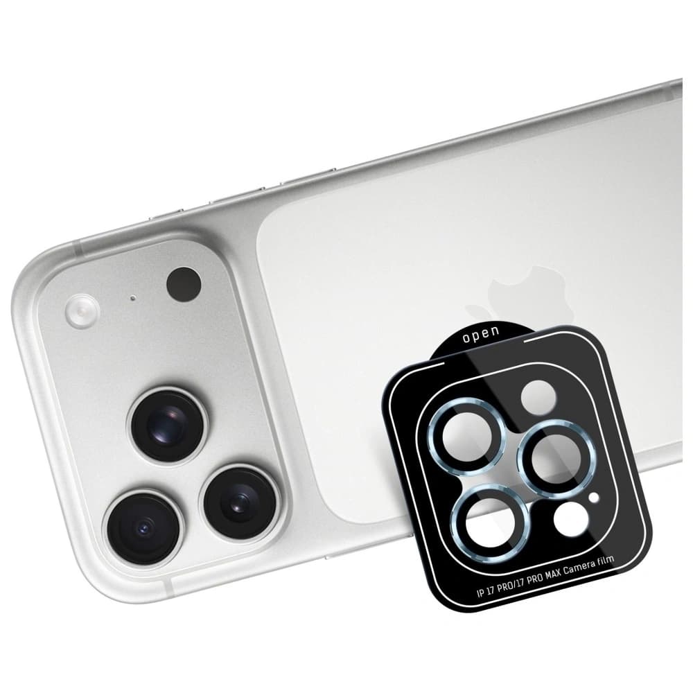 3MK Ochrana objektivu Pro Apple iPhone 17 Pro / 17 Pro Max modrá - 5