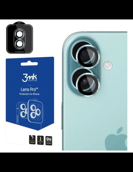 3MK Ochrana objektivu Pro Apple iPhone 17 zelená