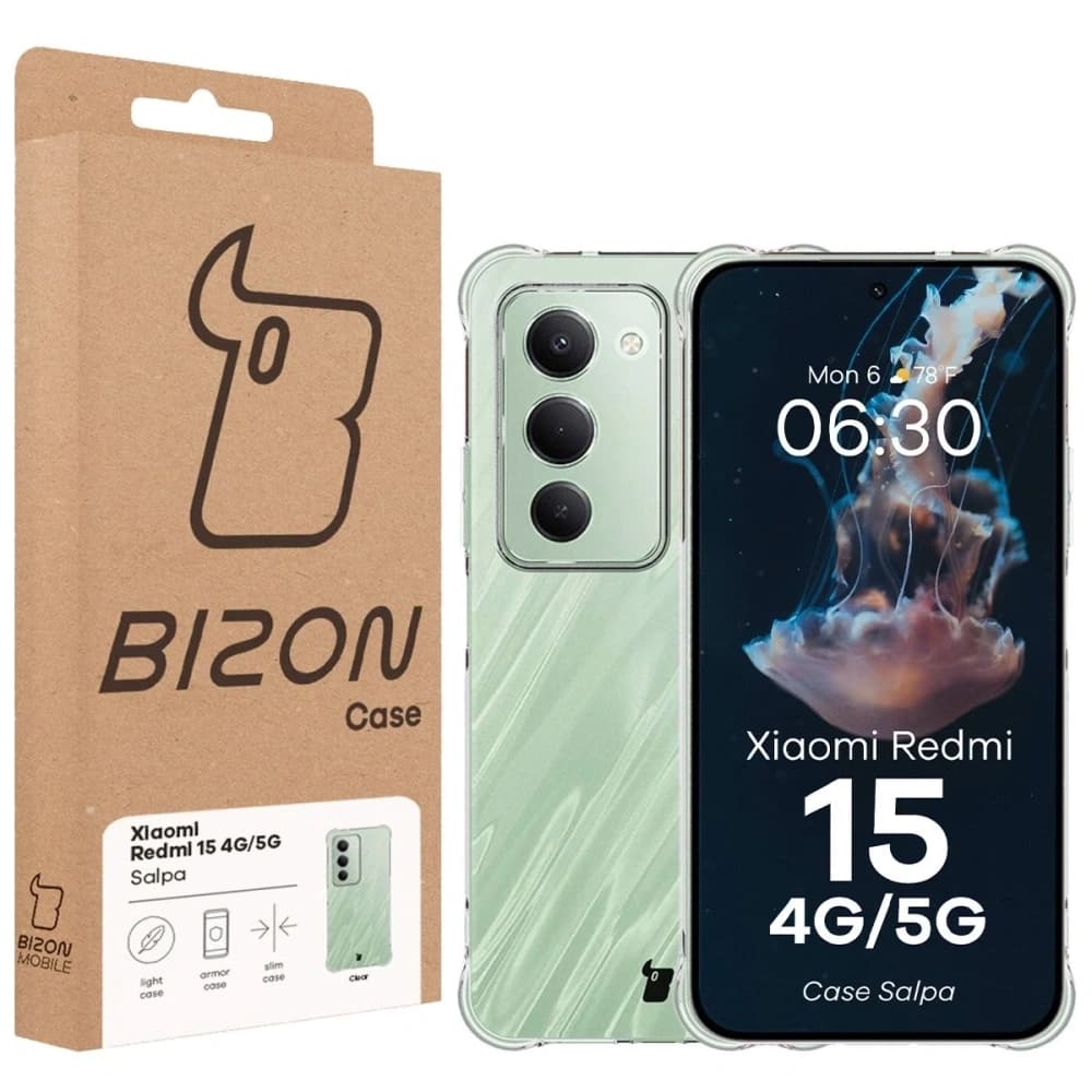 Bizon Case Salpa Xiaomi Redmi 15 4G / 5G klar - 7