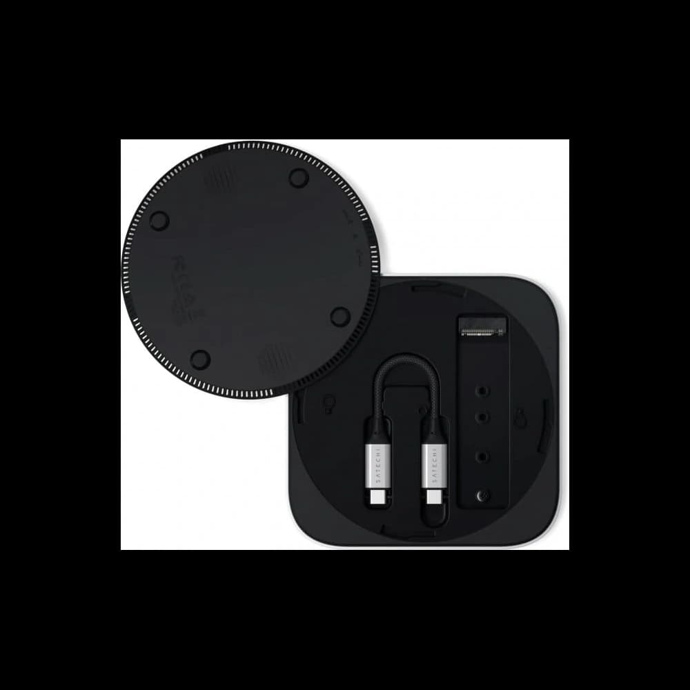 Satechi USB4 Slim NVMe SSD Gehäuse NVMe M.2 SSD (silber) - 3