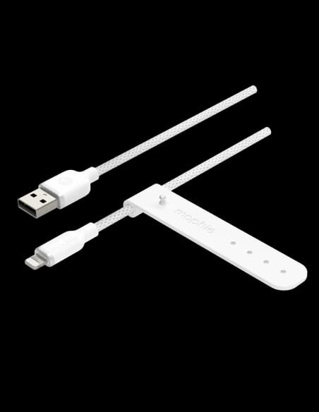 Mophie Charge Stream USB-A / Lightning Kábel 2m (fehér)