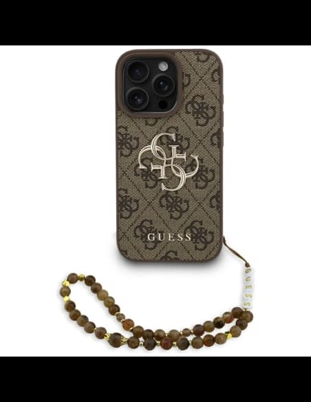 Guess 4G Curea 4G Logo Clasic Apple iPhone 16 Pro maro