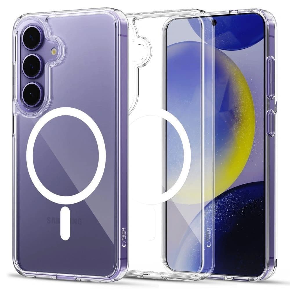 Tech-Protect Flexair Hybrid MagSafe Samsung Galaxy S25 FE Klar