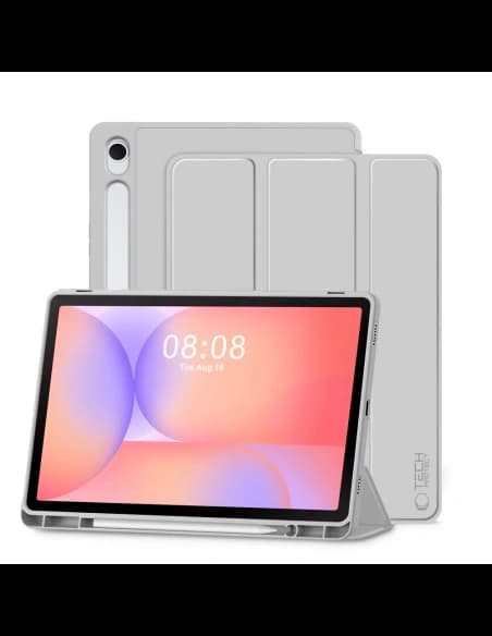 Tech-Protect SmartCase Pen Samsung Galaxy Tab S9 11.0 / S9 FE / S10 FE / S10 Lite 10.9 X710 / X716b / X510 / X516b / X520 / X526 / X400 / X406b Szürke