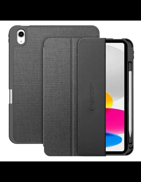 Tech-Protect SmartCase Pen Canvas Apple iPad 10.9" 2022 / 11" 2025 Charcoal Grey