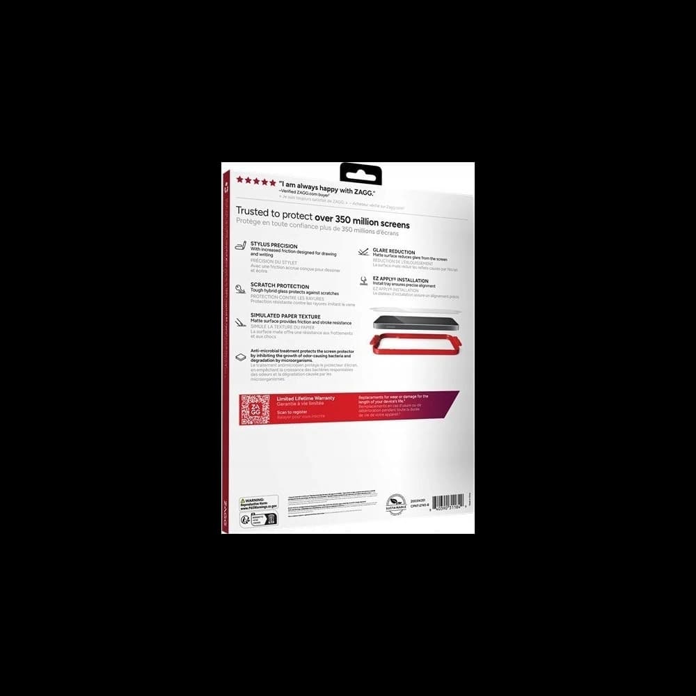 ZAGG InvisibleShield Fusion Canvas Apple iPad Air 11" 2024/2025 - 6
