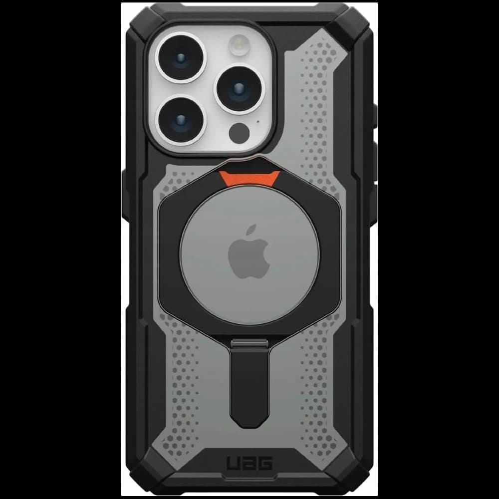 UAG Urban Armor Gear Plasma XTE Kickstand Apple iPhone 15 Pro MagSafe (negru portocaliu)