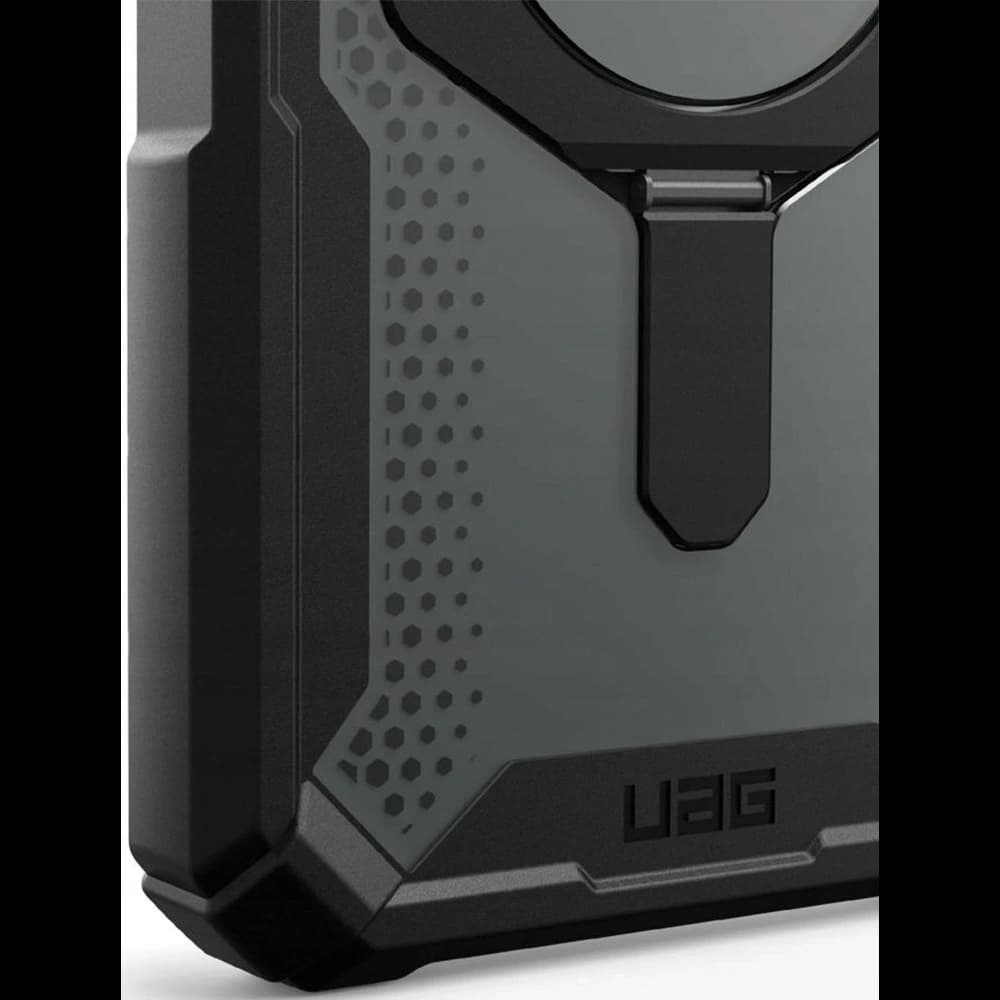UAG Urban Armor Gear Plasma XTE Kickstand Apple iPhone 15 Pro MagSafe (negru portocaliu) - 4