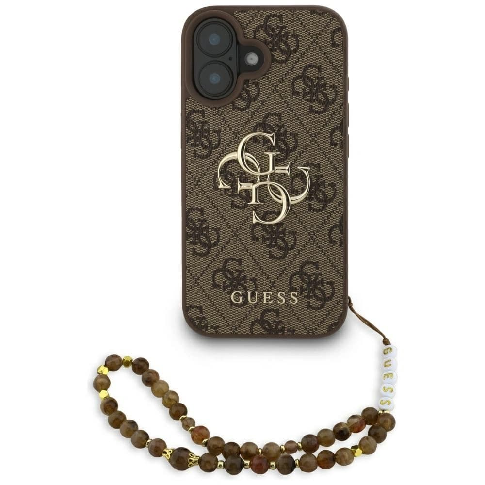 Guess 4G Strap 4G Classic Logo Apple iPhone 16 brown