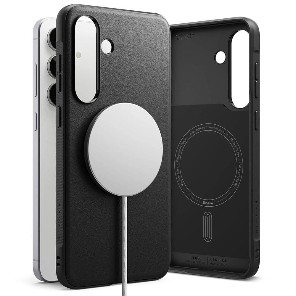 Ringke Onyx Magnetisch MagSafe Samsung Galaxy S25 FE Schwarz - 1
