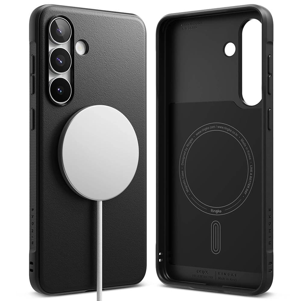 Ringke Onyx Magnetisch MagSafe Samsung Galaxy S25 FE Schwarz - 2