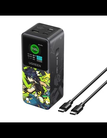 UGREEN Powerbank de 20000mAh PB721 Seria Genshin Impact 130W USB-A + 2xUSB-C
