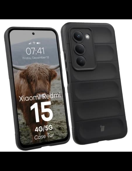 Bizon Case Tur Xiaomi Redmi 15 4G / 5G schwarz