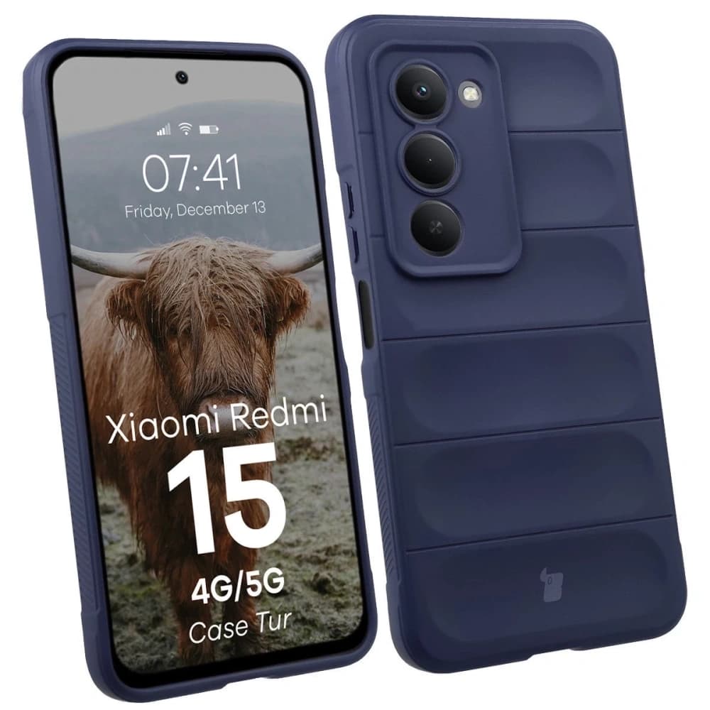 Bizon Case Tur Xiaomi Redmi 15 4G / 5G marineblau