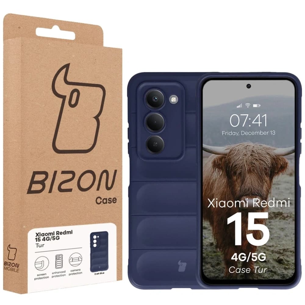 Bizon Case Tur Xiaomi Redmi 15 4G / 5G marineblau - 8